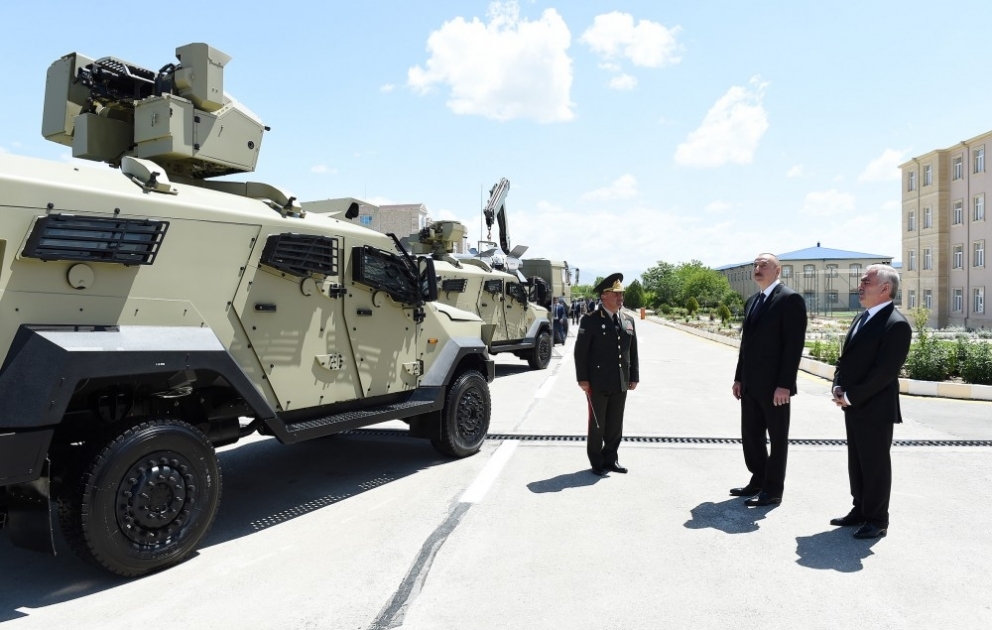 President Ilham Aliyev viewed Combined Army Unit’s training and educational center and inaugurated newly built military hospital VIDEO