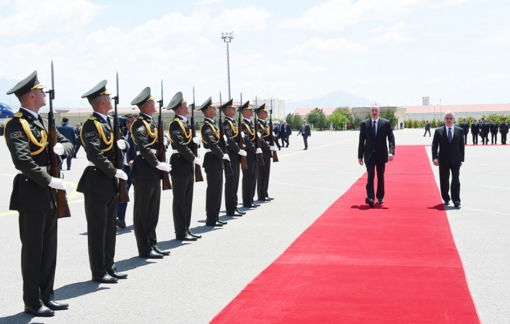 Aserbaidschans Präsident Ilham Aliyev beendet seinen Besuch in Nachitschewan VIDEO