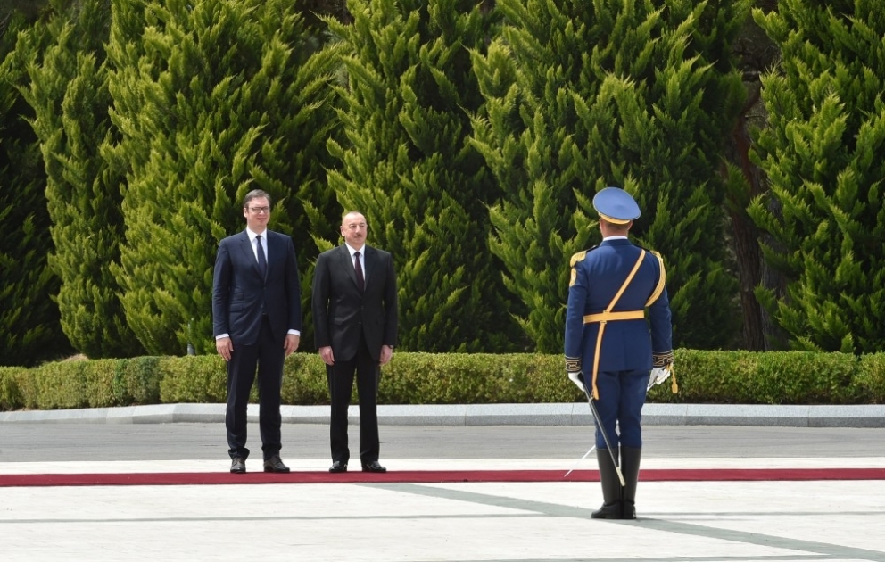 Состоялась церемония официальной встречи Президента Сербии Александра Вучича ВИДЕО