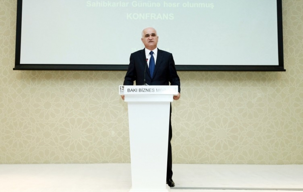 “Sahibkarlıq günü”nə həsr olunmuş konfrans keçirilib YENİLƏNİB VİDEO