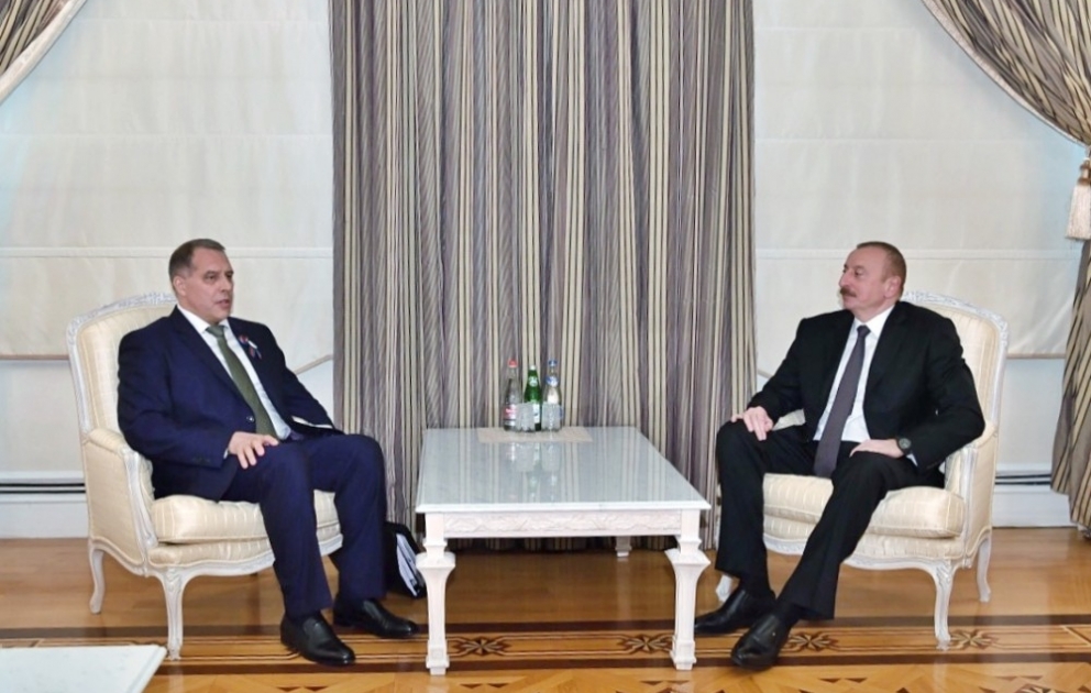 Präsident Ilham Aliyev empfängt Generalsekretär des Forums gasexportierender Länder VIDEO