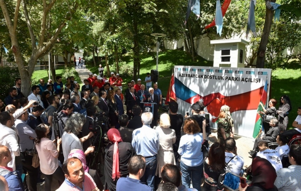 İstanbulda açılışı olan Azərbaycan Dostluq Parkında türkdilli dövlətlərin hər birinin adına ağac əkilib VİDEO