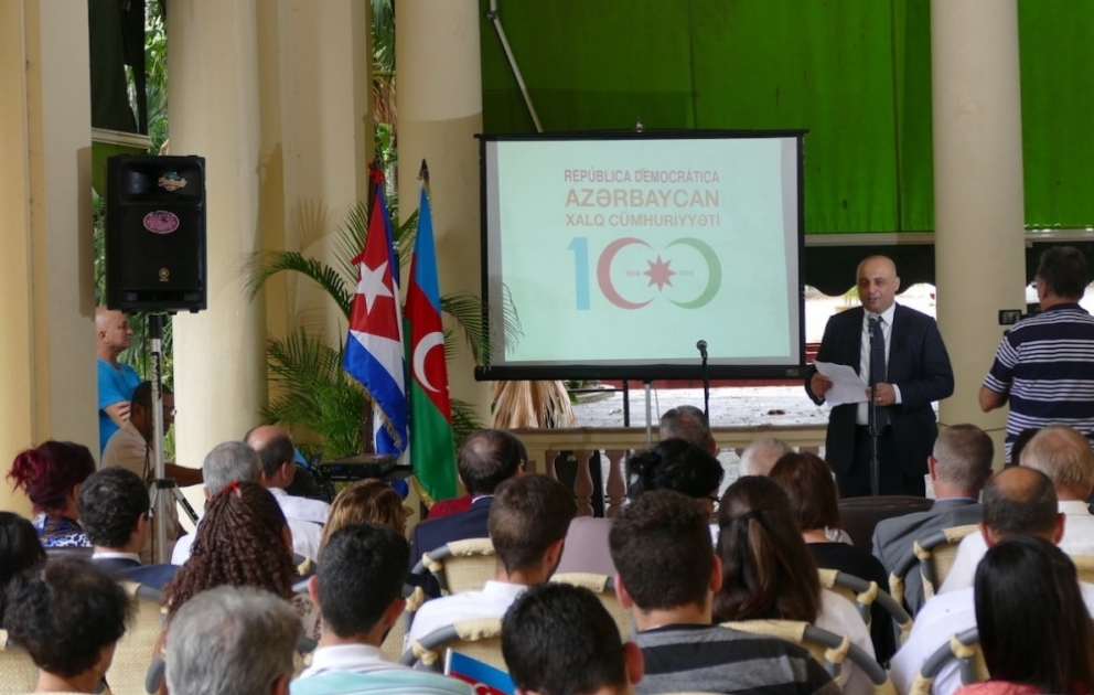 Kubada Azərbaycan Xalq Cümhuriyyətinin yaradılmasının 100 illik yubileyi qeyd edilib VİDEO
