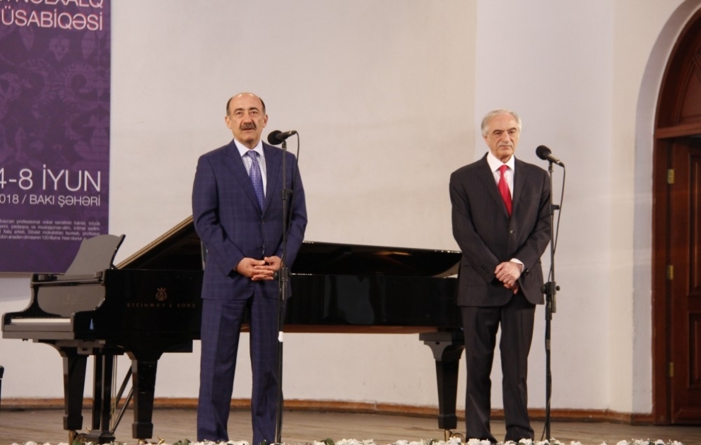 Bakıda Vokalçıların Bülbül adına VII Beynəlxalq müsabiqəsinin açılışı olub VİDEO