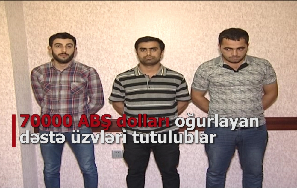 Paytaxt sakininin mənzilindən 70 min dollar pul oğurlayan şəxslər saxlanılıb VİDEO