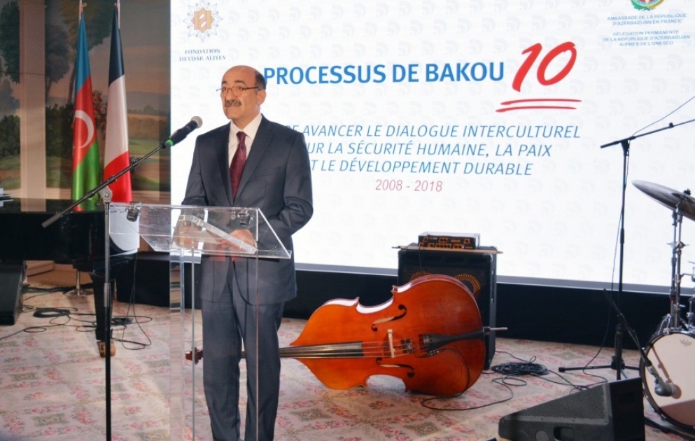 Parisdə “Bakı Prosesi”nin 10 illik yubileyi qeyd edilib VİDEO