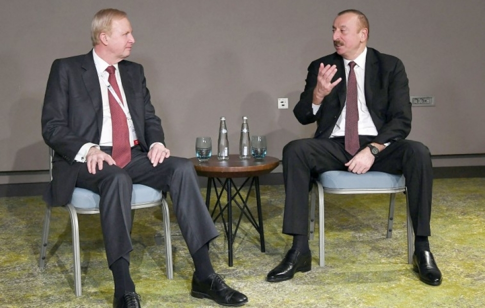 Le président Ilham Aliyev rencontre le PDG de BP à Eskisehir VIDEO