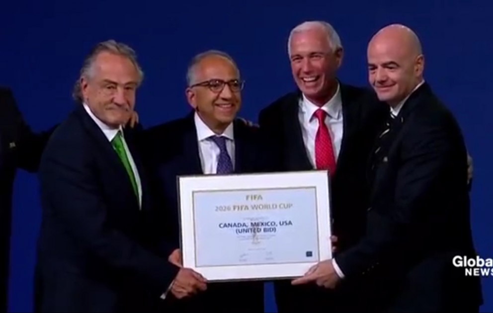 Чемпионат мира по футболу 2026 года пройдет в США, Канаде и Мексике ВИДЕО