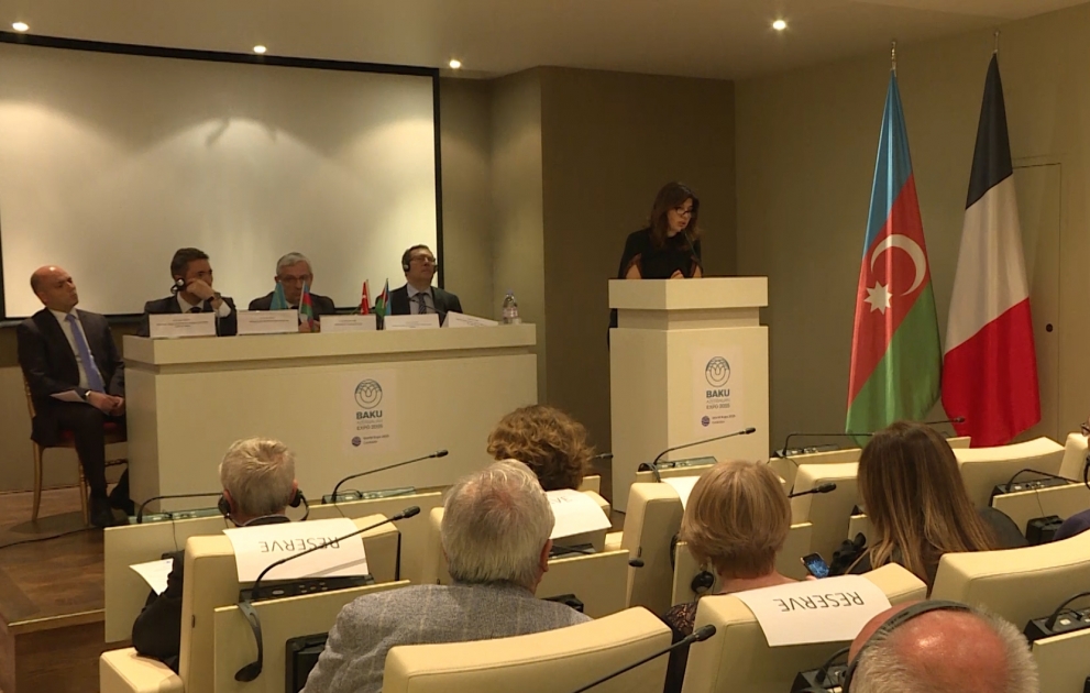 Parisdə türk dünyası ilə bağlı silsilə tədbirlər keçirilib VİDEO