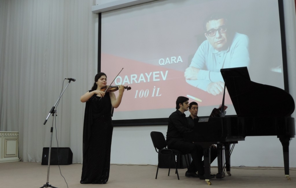 Xaçmazda Qara Qarayevin 100 illik yubileyi konsert proqramı ilə qeyd olunub VİDEO