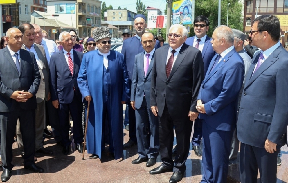 Azərbaycan nümayəndə heyəti Mahaçqalada görkəmli ictimai-siyasi xadim Maqomedsalam Umaxanovun 100 illik yubileyi tədbirində iştirak edir YENİLƏNƏCƏK VİDEO