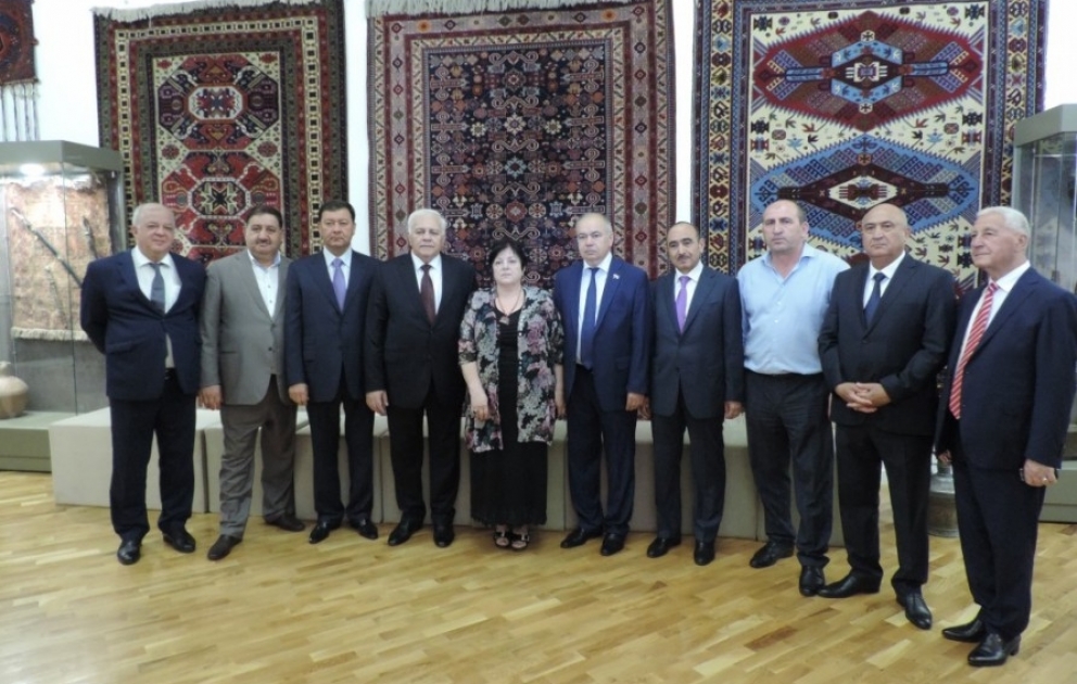 Azerbaijani delegation attends celebration of centenary of prominent public and political figure of Dagestan Magomedsalam Umakhanov VIDEO