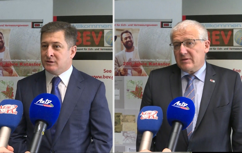 Azərbaycan və Avstriya daşınmaz əmlakın kadastrı və coğrafi məlumat sistemi sahəsində uğurlu əməkdaşlıq edəcəklər VİDEO
