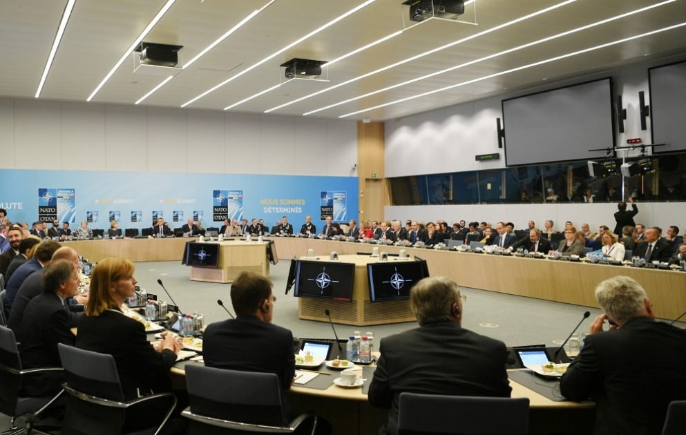 President Ilham Aliyev attended North Atlantic Council meeting on NATO Resolute Support Mission in Afghanistan VIDEO