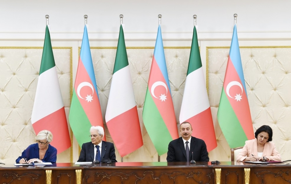 L’Azerbaïdjan et l’Italie signent une série de documents VIDEO