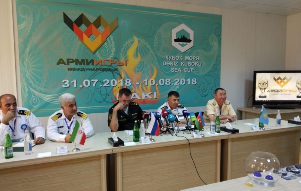 В Баку прошла пресс-конференция, посвященная началу международного конкурса «Кубок моря - 2018» ВИДЕО