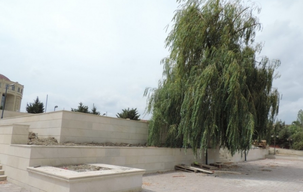 Quba şəhərində yeni park salınıb VİDEO