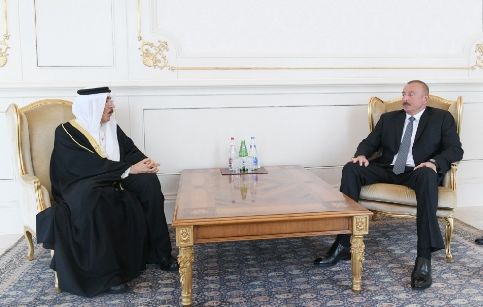 President Ilham Aliyev received credentials of incoming Bahraini ambassador VIDEO