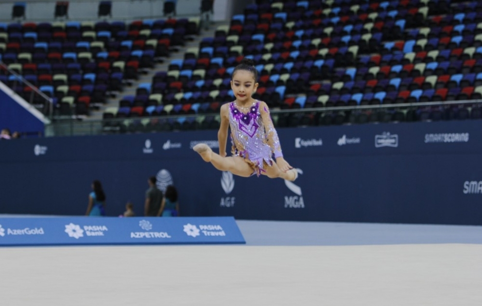 Milli Gimnastika Arenasında “GymBala” beynəlxalq turnirinə start verilib VİDEO