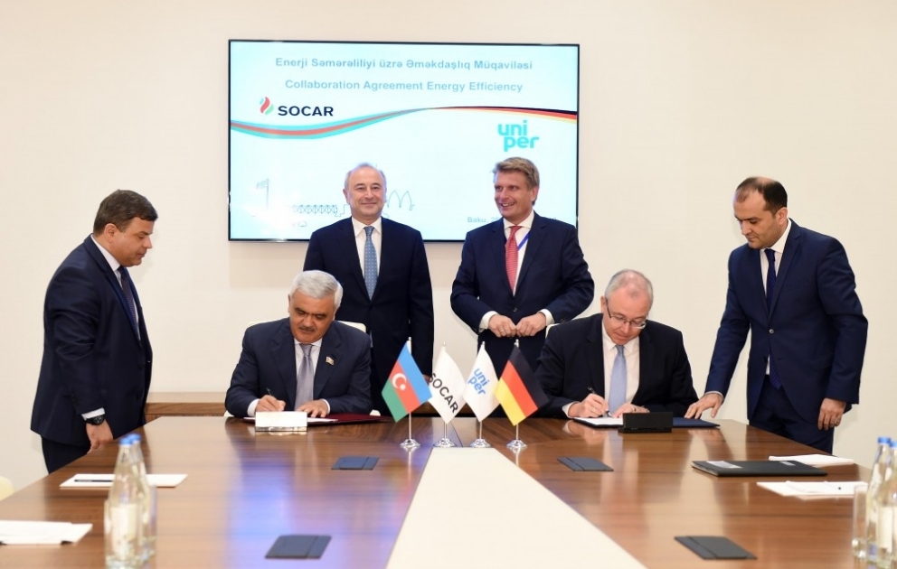 SOCAR və Almaniyanın “Uniper” şirkəti razılaşma imzalayıb VİDEO
