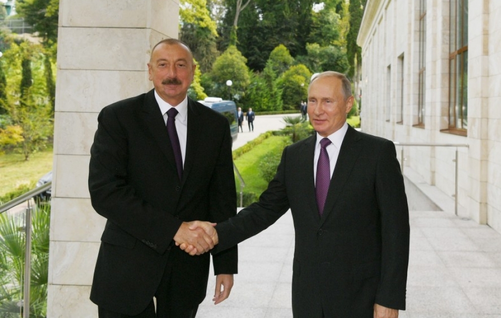 Azərbaycan Prezidenti İlham Əliyevin Rusiyaya rəsmi səfəri Prezident İlham Əliyevin və Prezident Vladimir Putinin görüşü olub  YENİLƏNİB 2 VİDEO