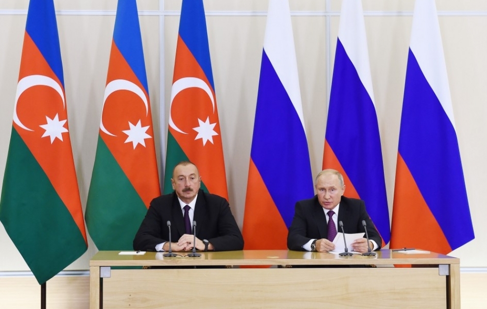 Les présidents azerbaïdjanais et russe ont fait des déclarations à la presse VIDEO
