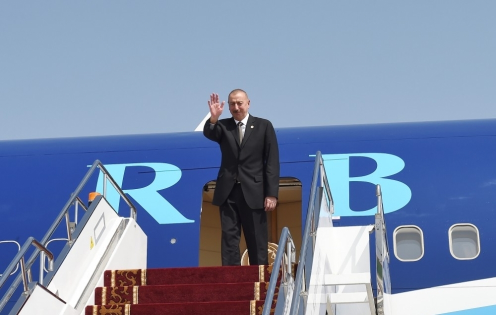 Besuch von Präsident Ilham Aliyev in Kirgisien zu Ende gegangen VIDEO