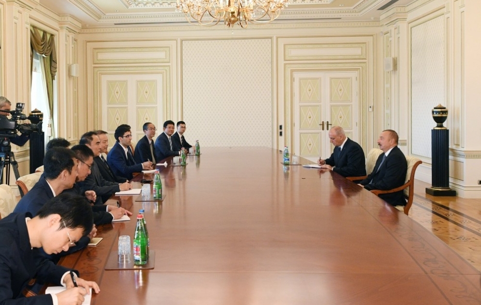 Le président azerbaïdjanais reçoit la délégation menée par le rédacteur en chef de Xinhua VIDEO
