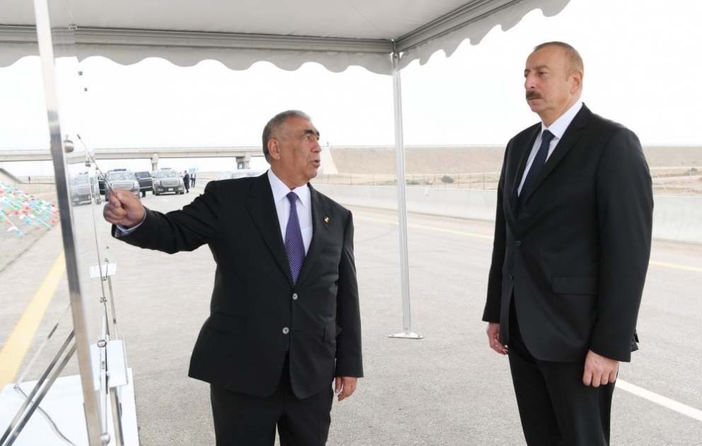 President Ilham Aliyev inaugurated Alat-Astara-Iran state border highway VIDEO