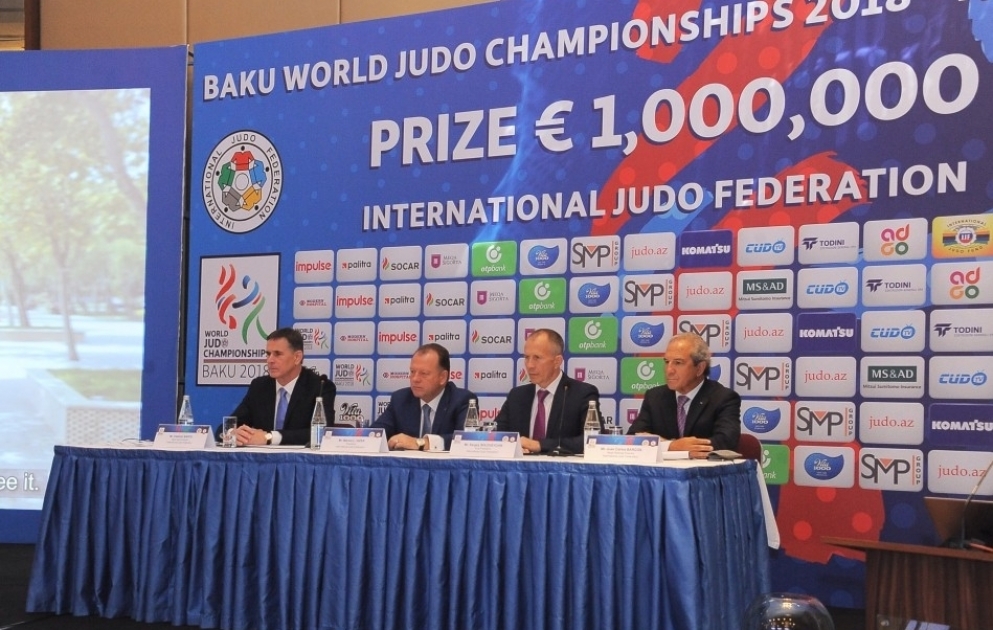 “Bakı-2018”: Cüdo üzrə dünya çempionatının püşkü atılıb VİDEO