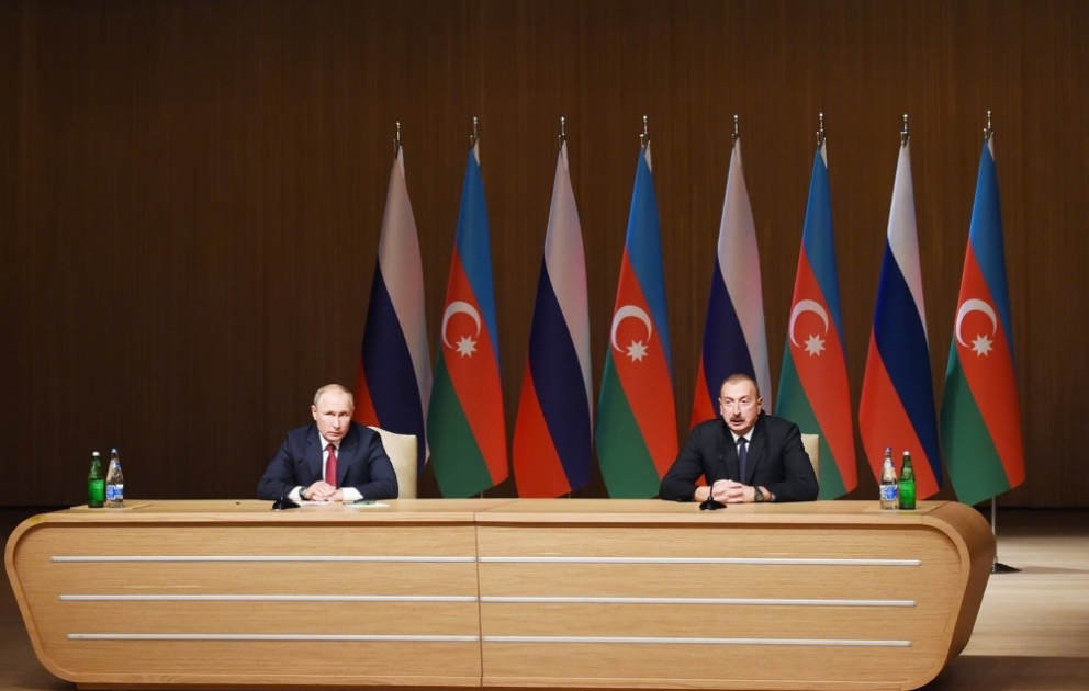 Ouverture de la 9e édition du Forum interrégional Azerbaïdjan-Russie Les présidents Ilham Aliyev et Vladimir Poutine participent à la cérémonie d’ouverture VIDEO
