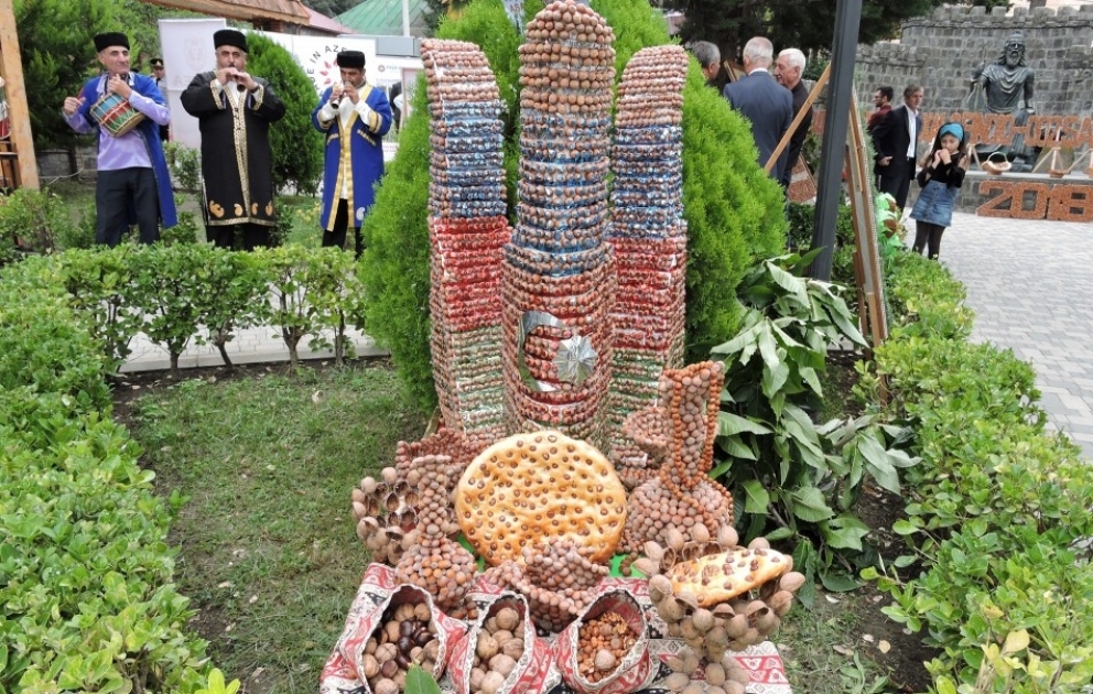 Zaqatalada I Beynəlxalq fındıq, qoz və şabalıd festivalı keçirilib FOTO VİDEO