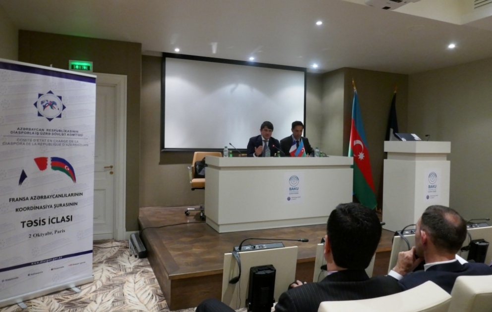 Instauration du Conseil de coordination des Azerbaïdjanais de France VIDEO