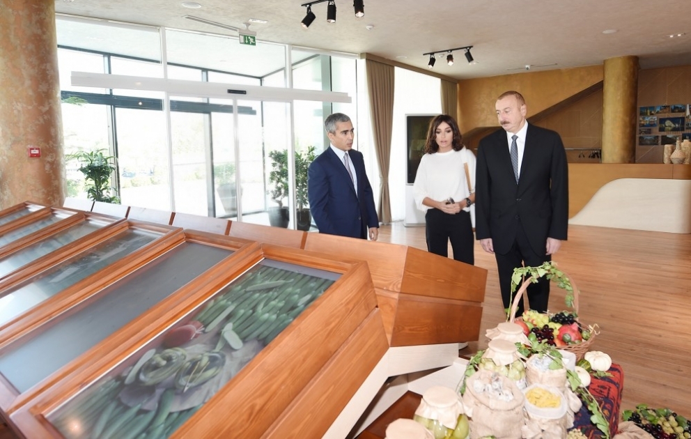 Azərbaycanın “Milan Ekspo 2015” sərgisindəki milli pavilyonu Dənizkənarı Milli Parkda yenidən qurulub VİDEO