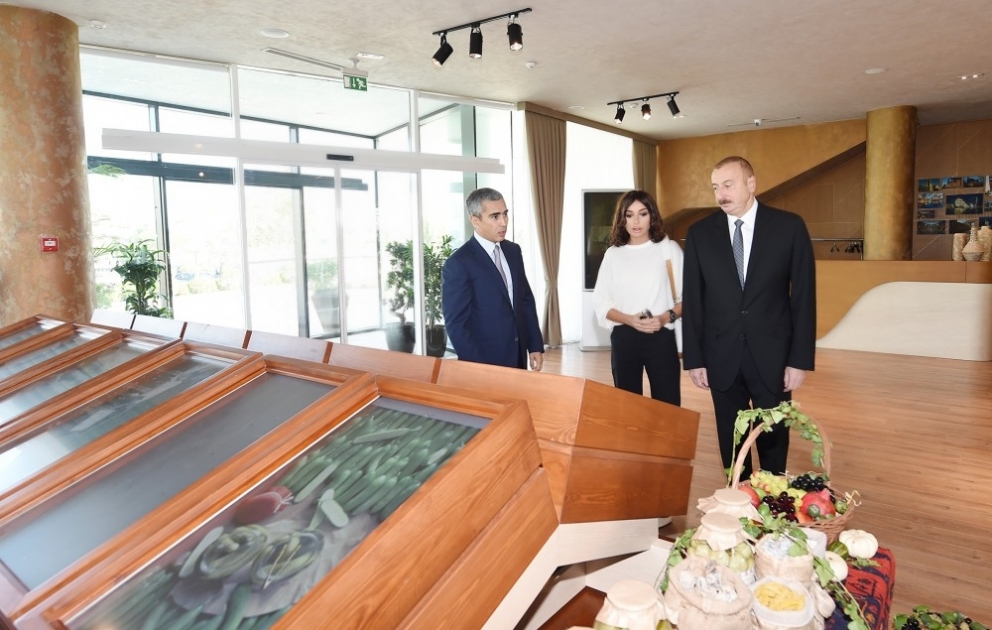 Azerbaijani national pavilion at Milan Expo 2015 rebuilt at Seaside National Park VIDEO