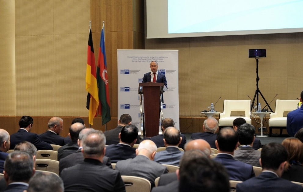 Bakıda Alman-Azərbaycan biznes forumu keçirilib VİDEO