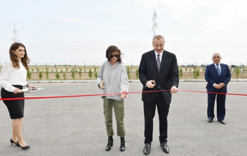 Windkraftpark "Yeni Yaşma" im Bezirk Khizi in Betrieb genommen VIDEO