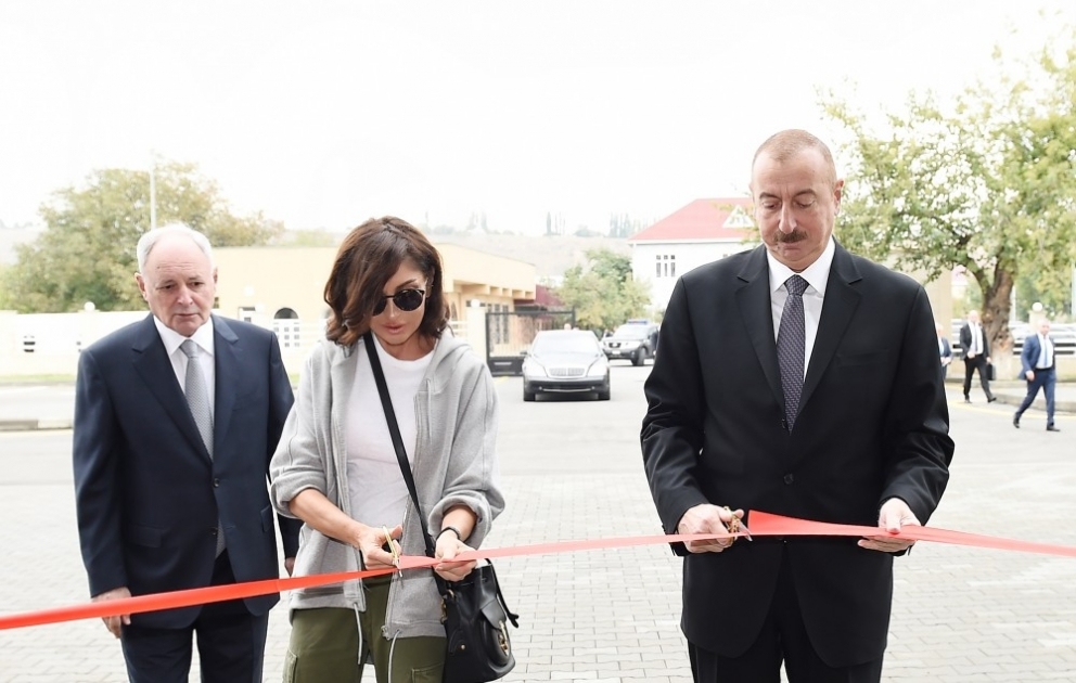 Prezident İlham Əliyev Quba Rayon Mərkəzi Xəstəxanasının açılışında iştirak edib YENİLƏNİB 2 VİDEO
