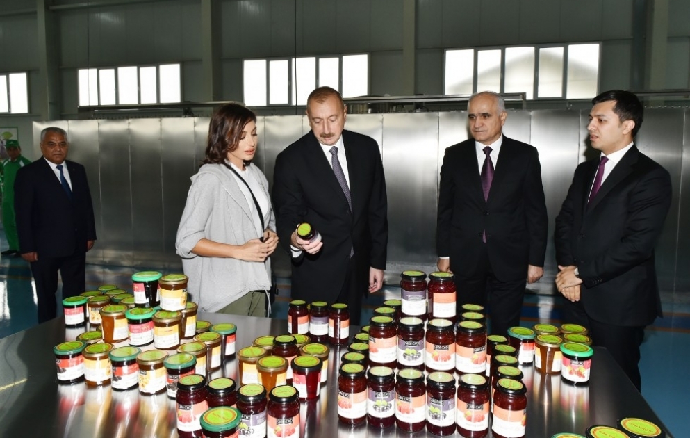 In Guba Landwirtschaftsbetrieb von "Qubaekoagrar" GmbH eröffnet VIDEO