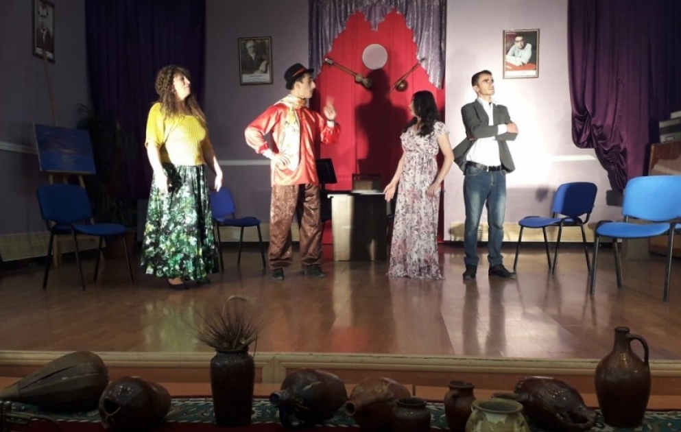 Qusar Dövlət Ləzgi Dram Teatrı tamaşaçılara “Hərənin öz ulduzu”nu təqdim edəcək VİDEO