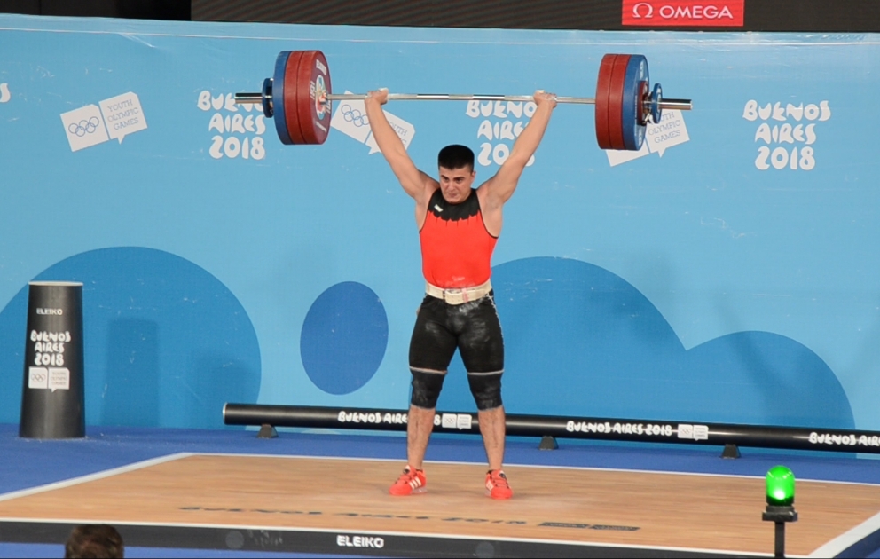 Azerbaijani weightlifter takes silver at 3rd Youth Olympic Games VIDEO