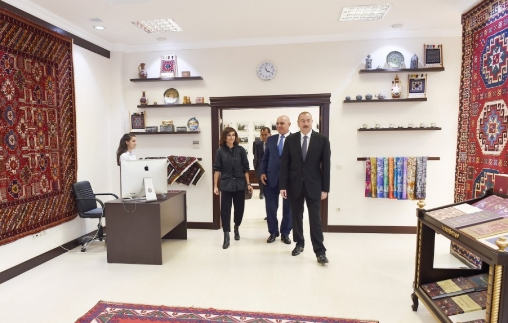 Filiale der Teppichfabrik von "Azerkhalcha" in Lenkoran eröffnet VIDEO