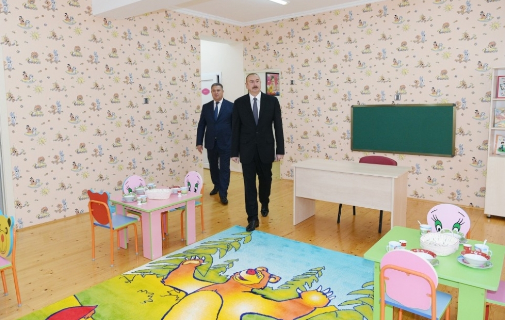 Lerik: Neue Kindereinrichtung mit 100. Plätzen zur Nutzung übergeben VIDEO