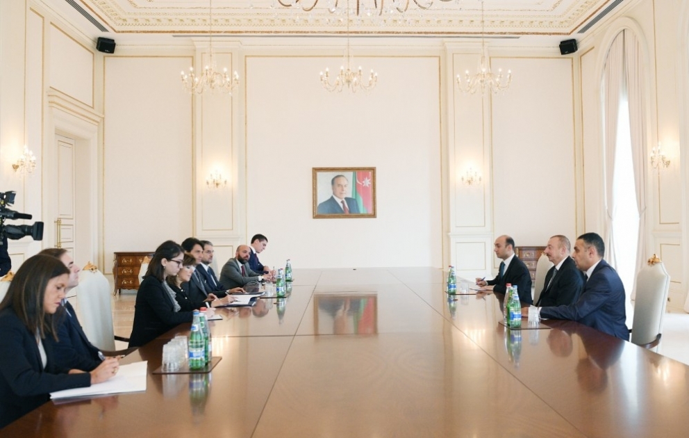 President Ilham Aliyev received delegation led by president of Italian Senate VIDEO
