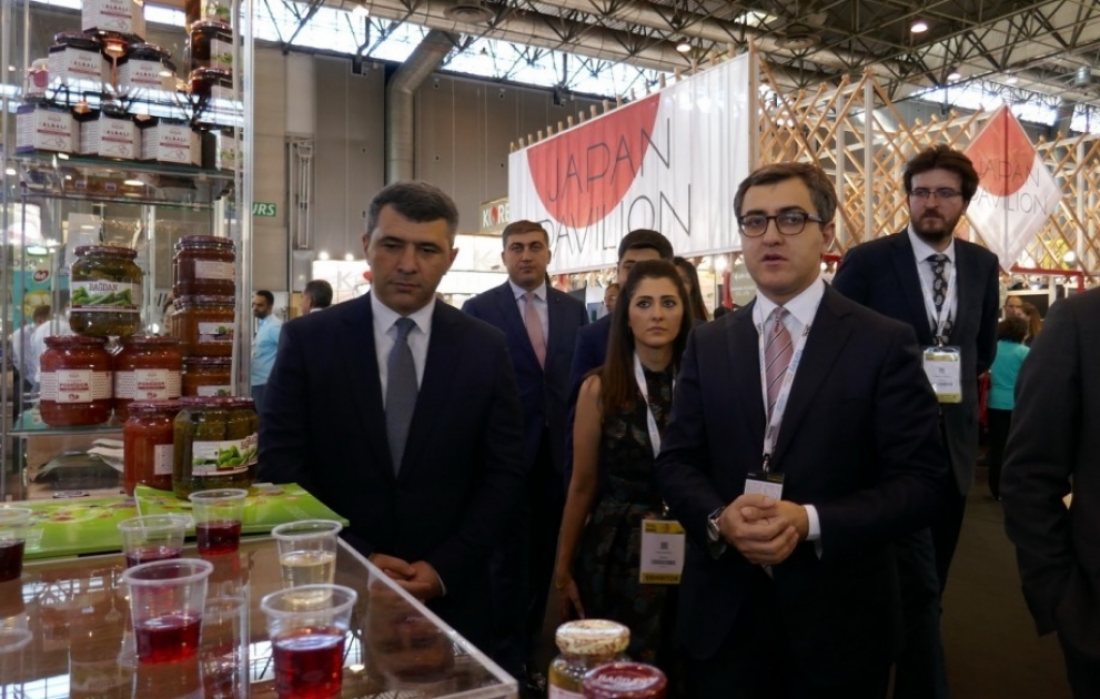 Azərbaycan kənd təsərrüfatı naziri SIAL Paris sərgisində “Made in Azerbaijan” pavilyonunu ziyarət edib VİDEO