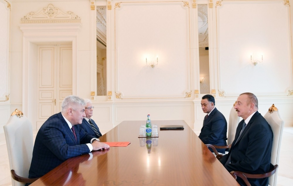 President Ilham Aliyev received Russian Minister of Internal Affairs VIDEO