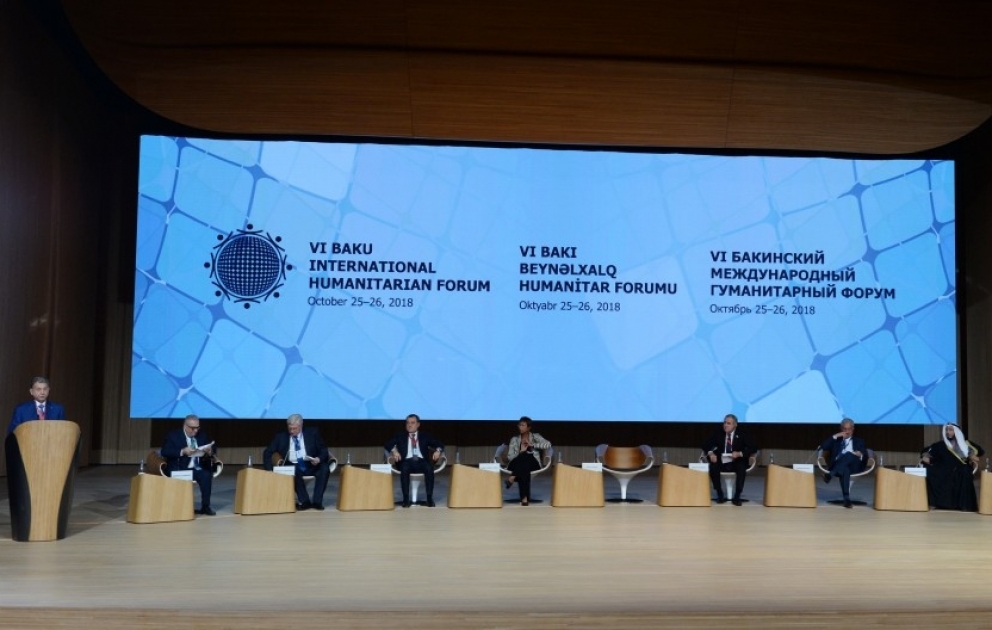 VI Bakı Beynəlxalq Humanitar Forumu işini plenar sessiyalarla davam etdirib VİDEO