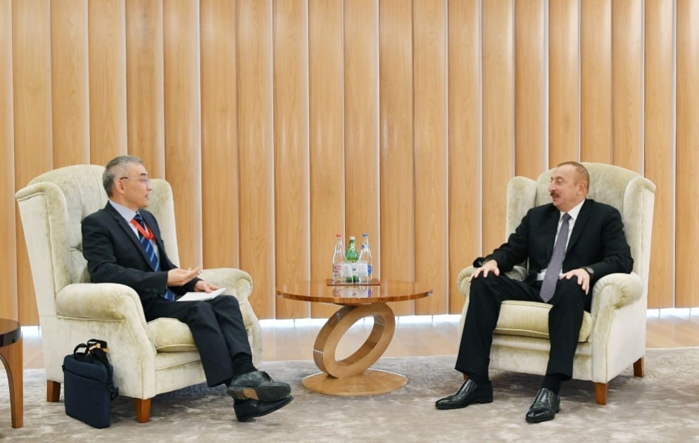 President Ilham Aliyev received UNESCO deputy director-general VIDEO