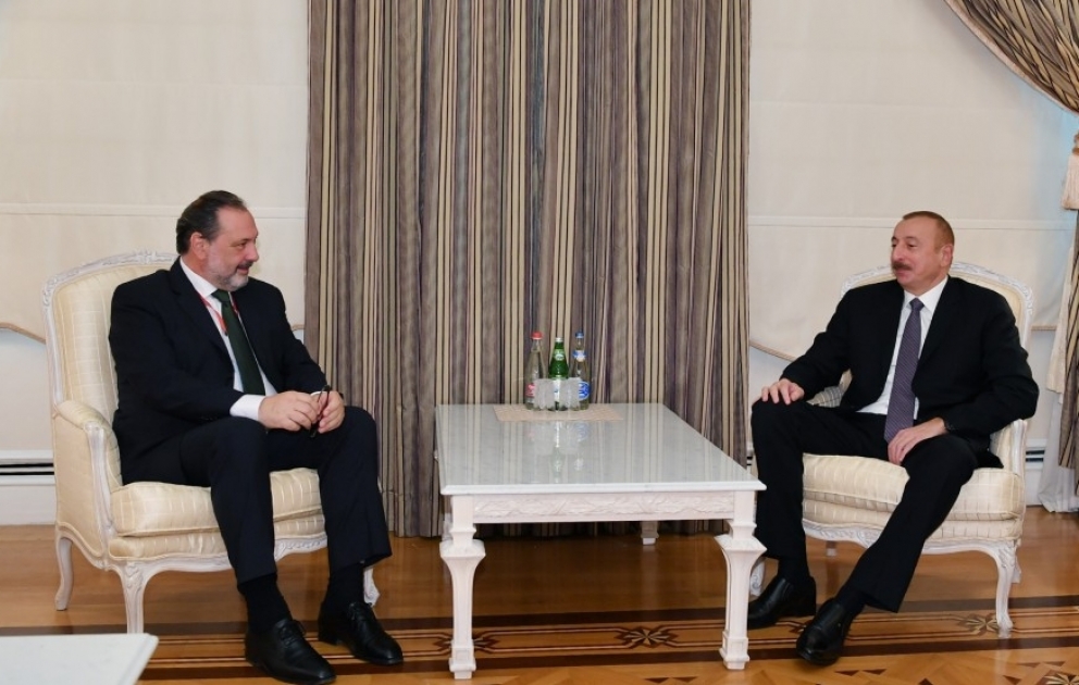 President Ilham Aliyev received president of Chamber of Representatives of Uruguay VIDEO