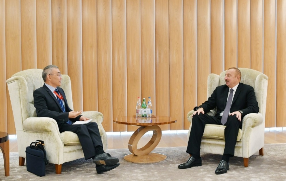 Entretien du président azerbaïdjanais avec le directeur général adjoint de l’UNESCO VIDEO